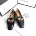 gucci-leather-ballet-flat-with-bow