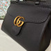 guuci-gg-marmont-leather-toe-bag-replica-bag-black-4