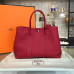 hermes-garden-party-replica-bag-darkred