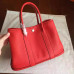 hermes-garden-party-replica-bag-red