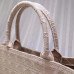 dior tote white