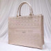 dior tote white